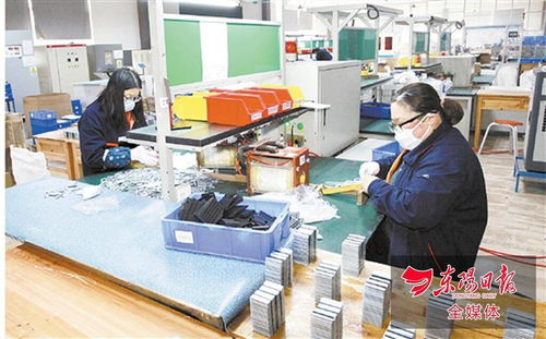 人勤快 復工復產趕訂單